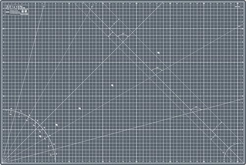 Elan Cutting Mat A1 Gray, Large Self Healing Cutting Mat 24 x 36 Inch