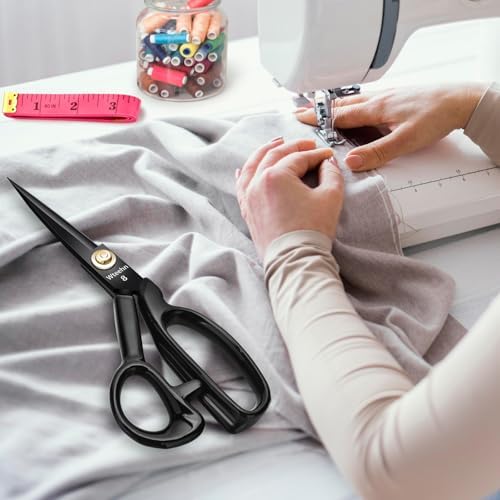 Fabric Scissors Professional, 8" Heavy Duty Sewing Scissor for Fabric