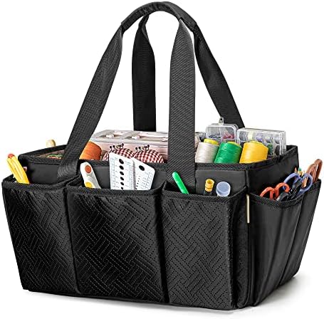 Fasrom Sewing Accessories Organizer, Craft Supply Caddy Tote