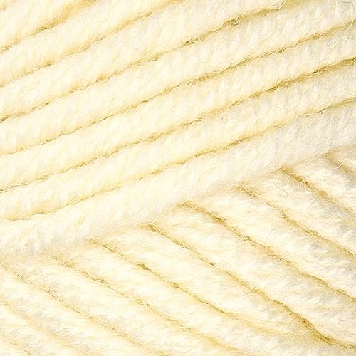 Estako Megastar, 75% Acrylic 25% Wool Yarn, Chunky Bulky 5, Cream