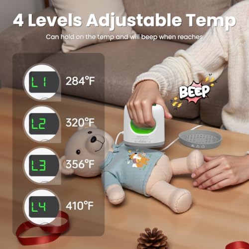 Calogy Super Mini Heat Press Machine, Fast Up to Max 410°F in 3Mins &