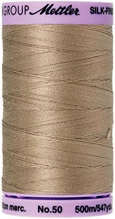 Mettler Silk-Finish Solid Cotton Thread, 547 yd/500m, Sandstone