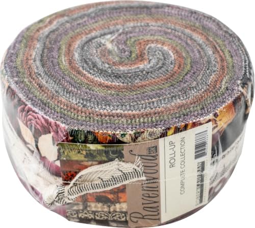 Ravenwood Roll Up 40 2.5-inch Strips Jelly Roll Robert Kaufman Fabrics