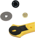 2Pcs Rotary Cutter for Crafters and Quilters, Precise Cutting