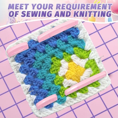 120Pcs Knit Blocking Pins Kit with 100 T-Pins