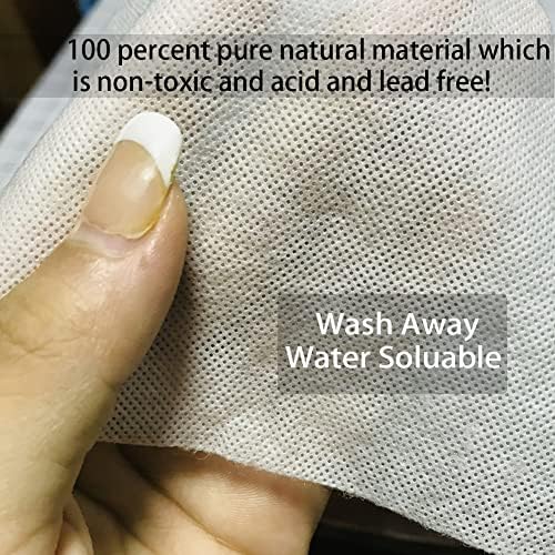 Seneme Water Soluble Stabilizer for Embroidery Backing & Topping 15" x
