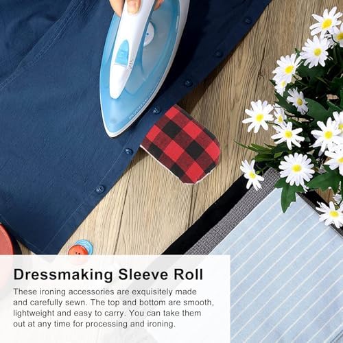 Sewing Pressing Ham, 2pcs Cotton Tailor Ham Seam Roll Set Dressmaking