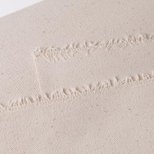 Natural Cotton Duck Canvas Fabric, 60 inches Wide, Heavyweight, for