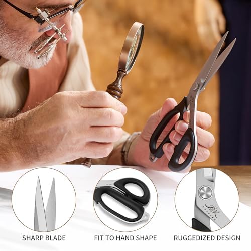 Fabric Scissors Tailor Sewing Shears Heady Duty Multi-Purpose Integral