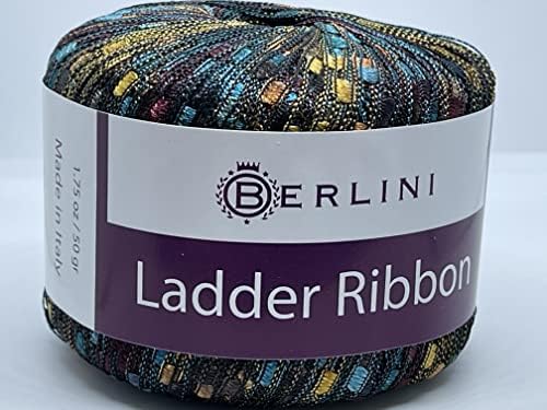 Berlini Ladder Ribbon Yarn - 50 Grams (1.75 Ounces), 142 Yards - #144