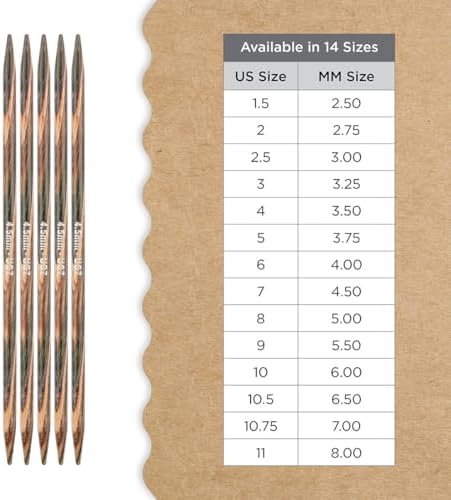 Knitter’s Pride Terra Double-Point Needle 8”(20cm) - US 7(4.5mm)