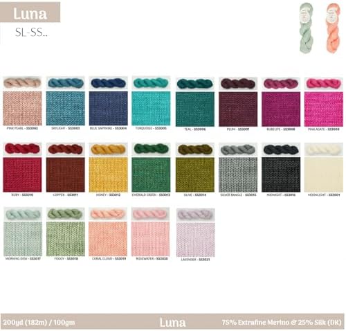 KnitPro Symfonie Hand Dyed Yarn | Extra Fine Merino Wool & Silk Blend