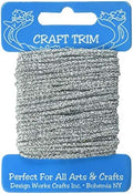 Design Works Crafts 10202 Glitter Silver Yarn Card