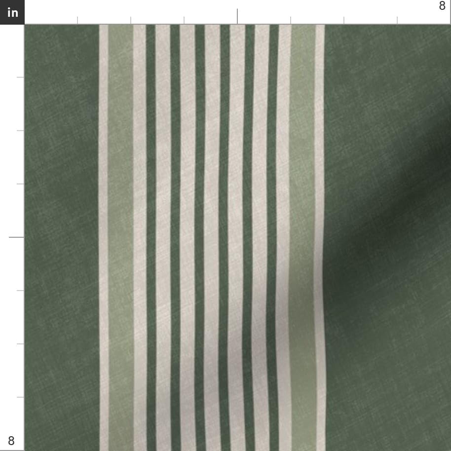 Spoonflower Fabric Rustic Victorian Vertical on Essex Linen