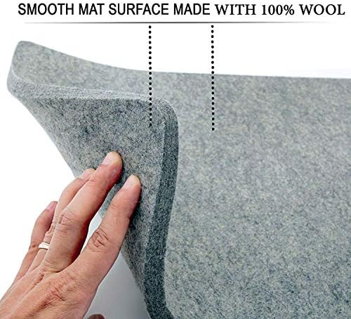 Wool Pressing Mat, Extra Large 22" X 60" Pressing Mat for Quilting