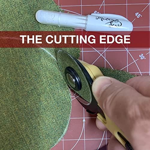 Madam Sew 60mm Rotary Cutter for Fabric | Precision Cloth Cutting Tool