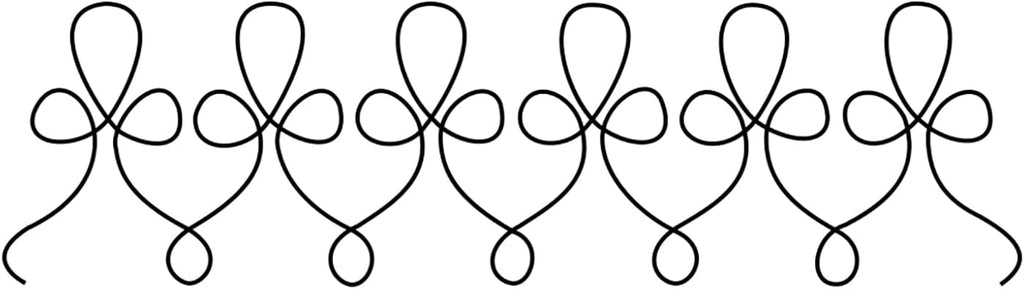 Quilting Stencils for Machine and Hand Quilting - 2 Plastic Quilt
