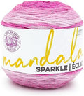 Lion Brand Yarn Mandala Sparkle Yarn, Aries