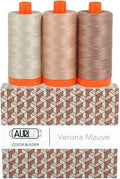 Aurifil Thread CB Verona Mauve 3pc