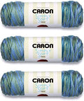 Caron CSS5865 Simply Soft Paints-Pack of 3 Balls-141g Each Ball-Spring