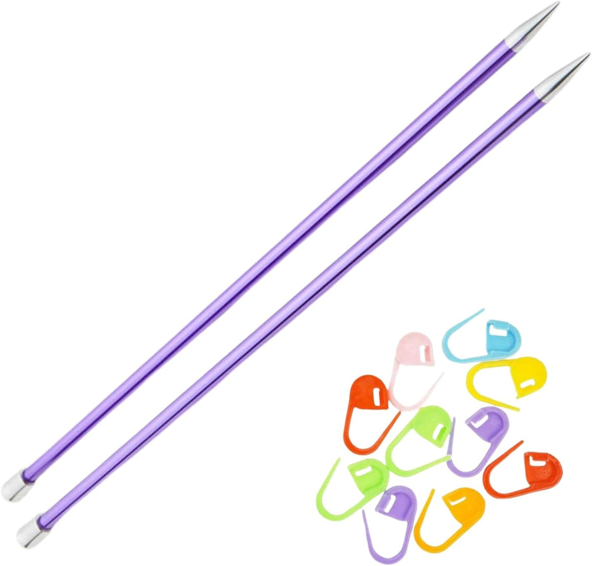 KnitPro Zing 14in US 10.75 (7.0mm) Straight Single Point Knitting