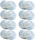HOMBYS Bulky Fulffy Chunky Chenille Yarn for Hand Knitting,Soft