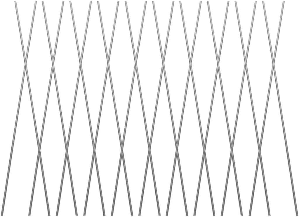 PACKOVE 20pcs Stainless Steel Knitting Pins and Rods Set for Crochet