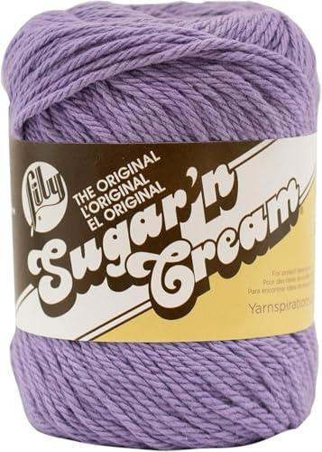 Lily Sugar 'n Cream Yarn - 100% Cotton - Assortment (Cottage Bloom)