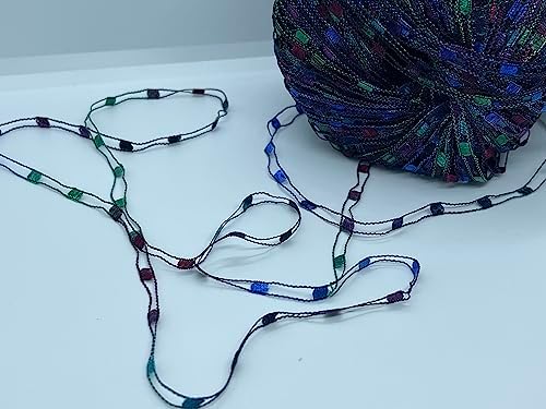 Berlini Ladder Ribbon Yarn - 50 Grams (1.75 Ounces), 142 Yards - #143