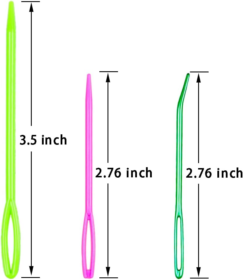 Yarn Needles Set, Large Eye Darning Tapestry Weaving Needle (15pcs)