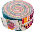 Lola & Bek Sunflower Sonata Roll Up 40 2.5-inch Strips Jelly Roll