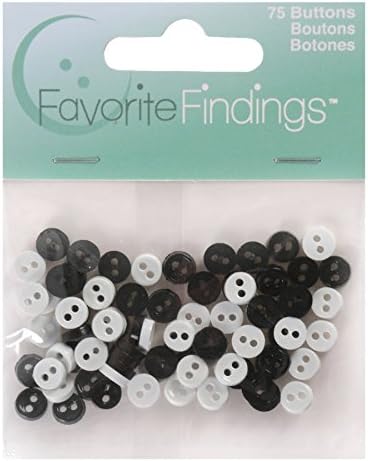 Blumenthal Lansing Favorite Findings Mini Round Buttons, Pack of 75