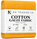 AK TRADING CO. 50" Wide 100% Cotton Island Breeze Gauze Fabric by The