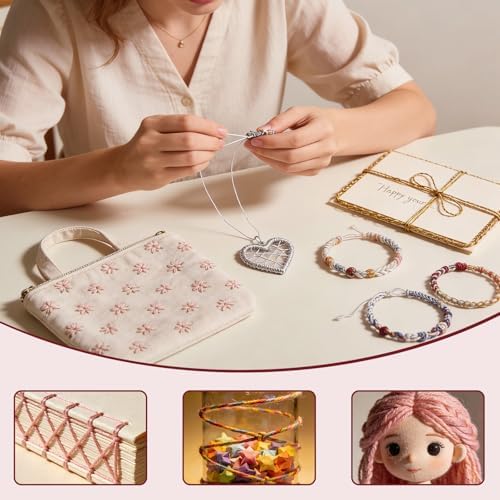 Rainbow Color Embroidery Floss - Cross Stitch Threads - Friendship