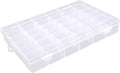 Thread Storage Box Empty Threads Spools Box Grids Embroidery Jewelry