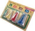HONEYSEW Bias Tape Maker Set 6MM 12MM 18MM 25MM Sewing Quilting Tools