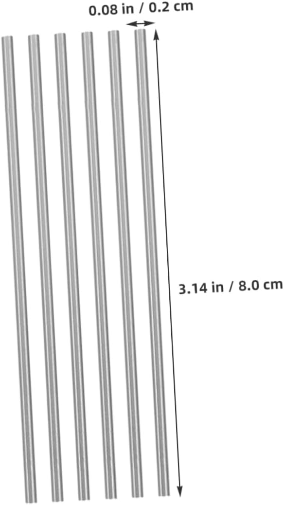 20pcs Stainless Steel Blocking Rods for Knitting Board Accessories