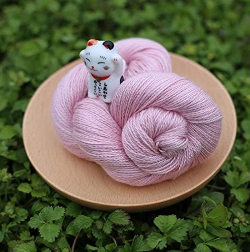 Lotus Yarns Silky Cashmere Fingering Weight Knitting Yarn Skein Shiny