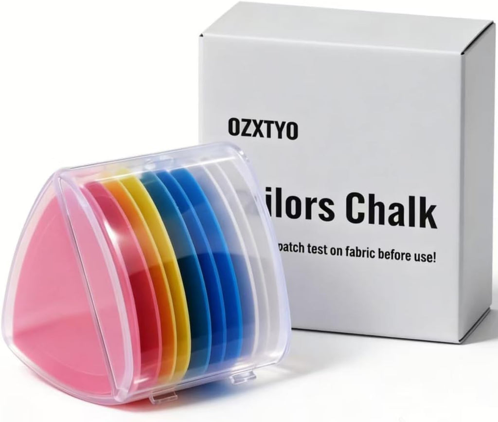 OZXTYO Tailors Chalk 10Pcs,Sewing Chalk for Fabric