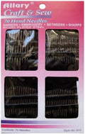 70 Piece Hand Needles. Darners, Embroidery, Betweens and Sharps.