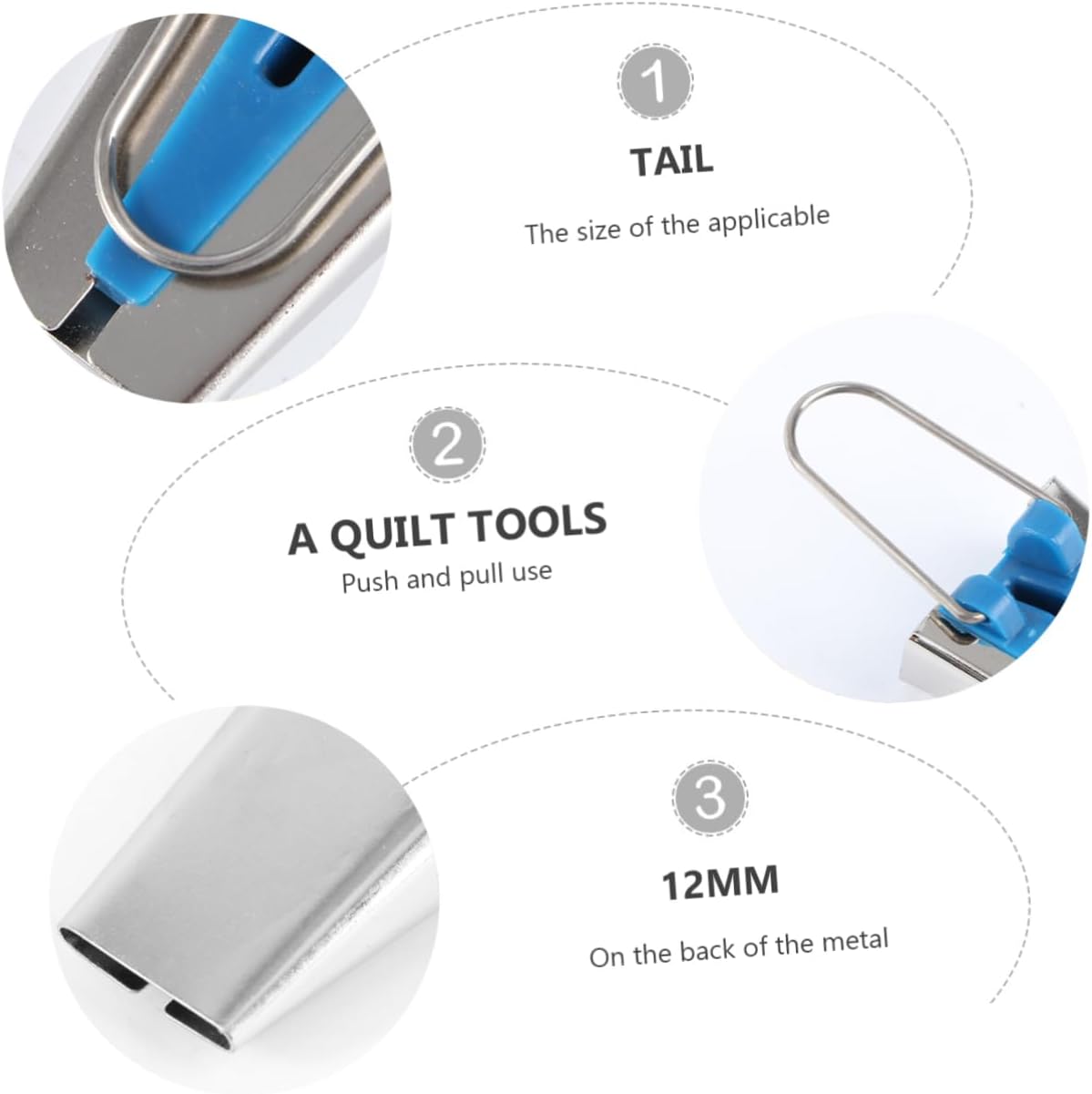 25mm Fabric Bias Tape Maker Set for Quilters and Sewists