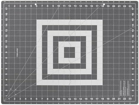 Fiskars 18" x 24" Folding Self Healing Cutting Mat for Travel and