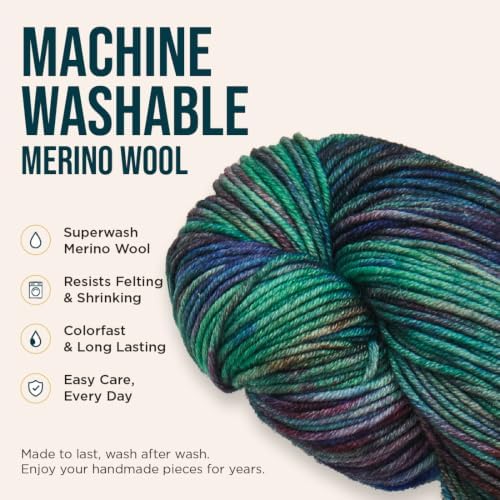 KnitPro Symfonie DK Weight Merino Wool Yarn 240yds, 100g, Tropical