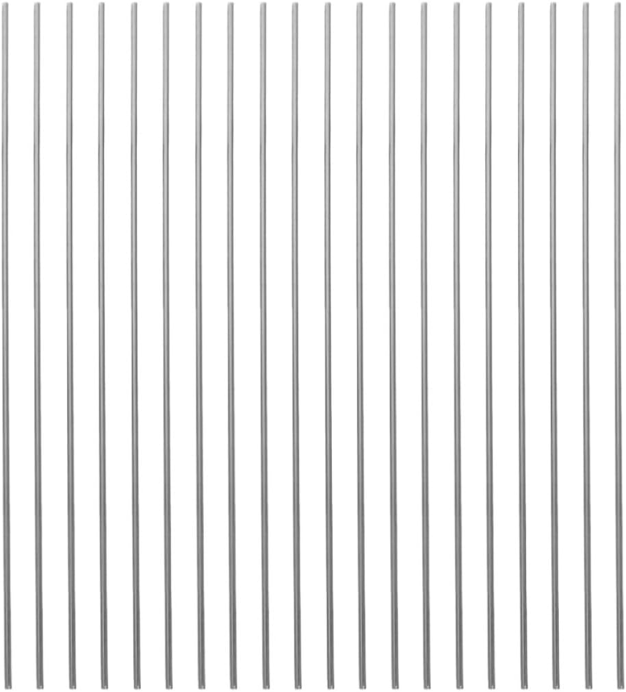 20 Pack Stainless Steel Rod Pins for Crochet Blocking Boards