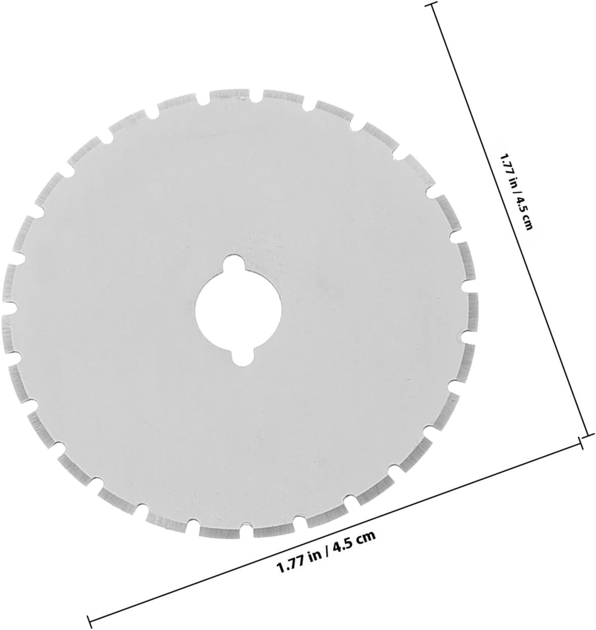 10pcs Rotary Cutter Blades for Quilting and DIY Projects Steel