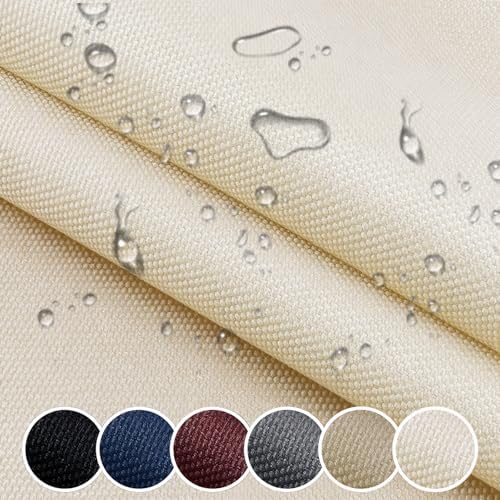 Waterproof Canvas Cloth Fabric by The Yard 60" W 600D Oxford Polyester