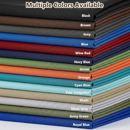 Waterproof Canvas Fabric by The Yard Fade & UV Resistant 5 Yards