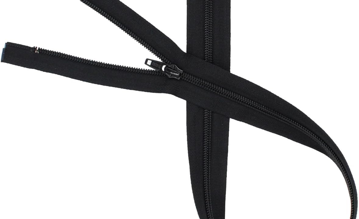 YKK #3 Jacket Lightweight Coil Nylon Separating Zippers - Choose Your