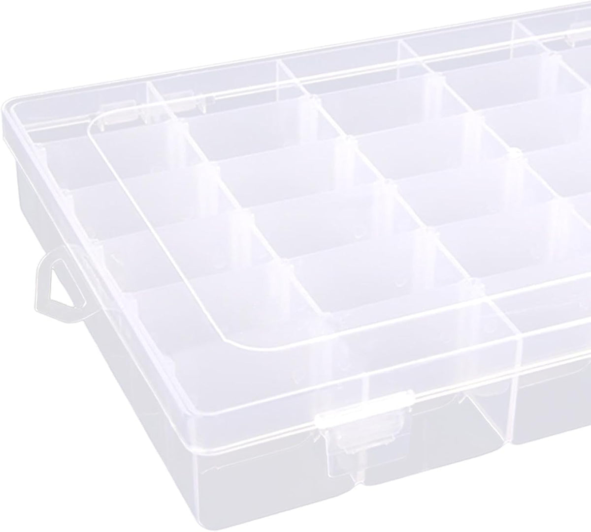 Thread Storage Box Empty Threads Spools Box Grids Embroidery Jewelry