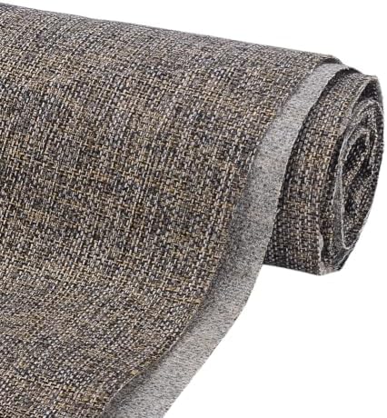 PH PandaHall 2 Yards Canvas Upholstery Fabric Faux Linen Type Cloth